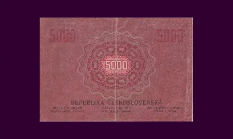 Zadní strana státovky 