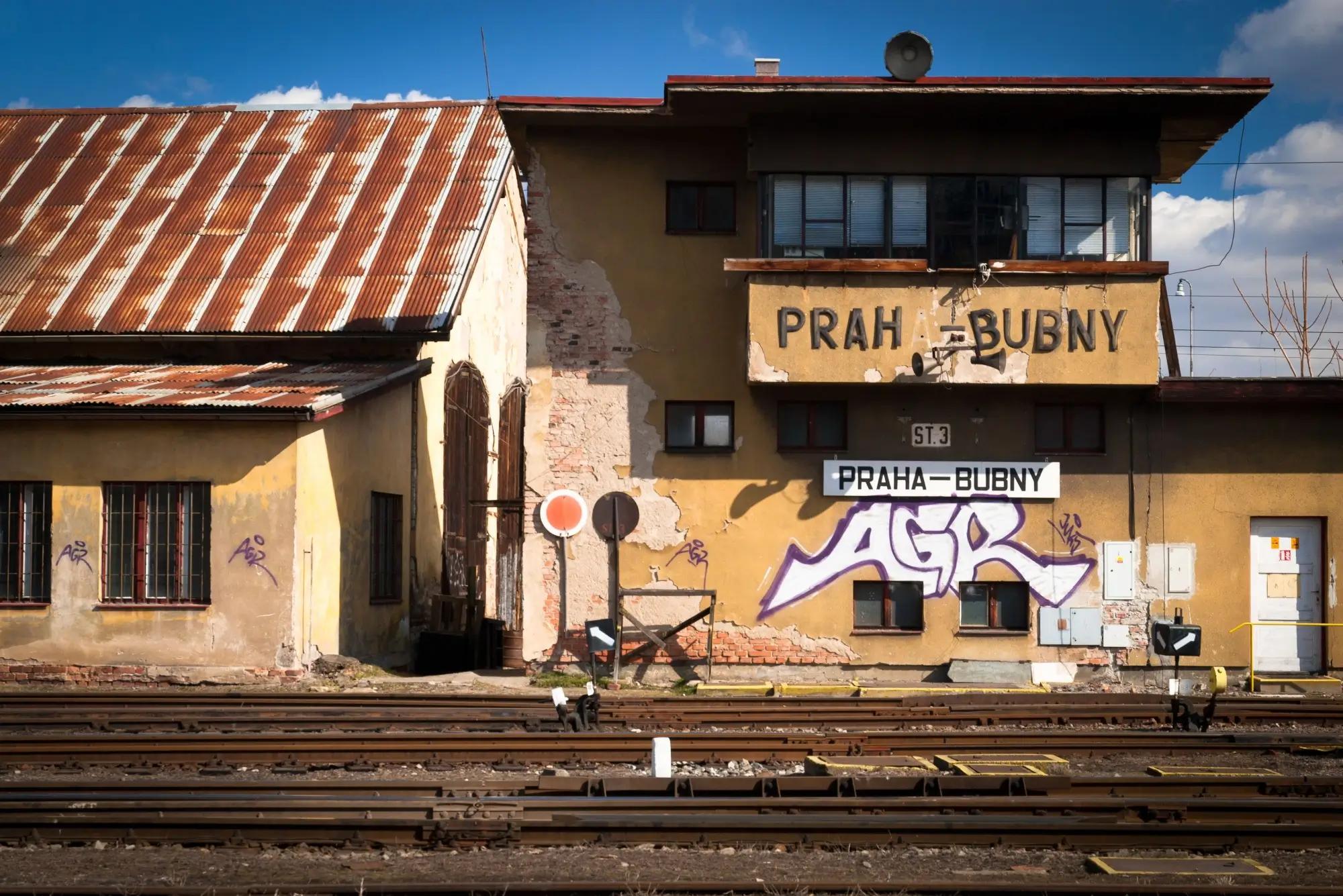 Původní nádraží Praha Bubny