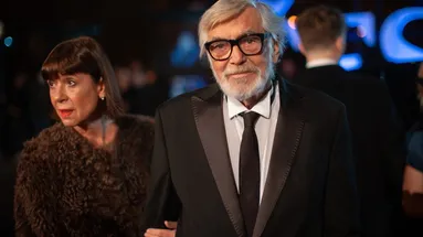 Jiří Bartoška se svou ženou Andreou.