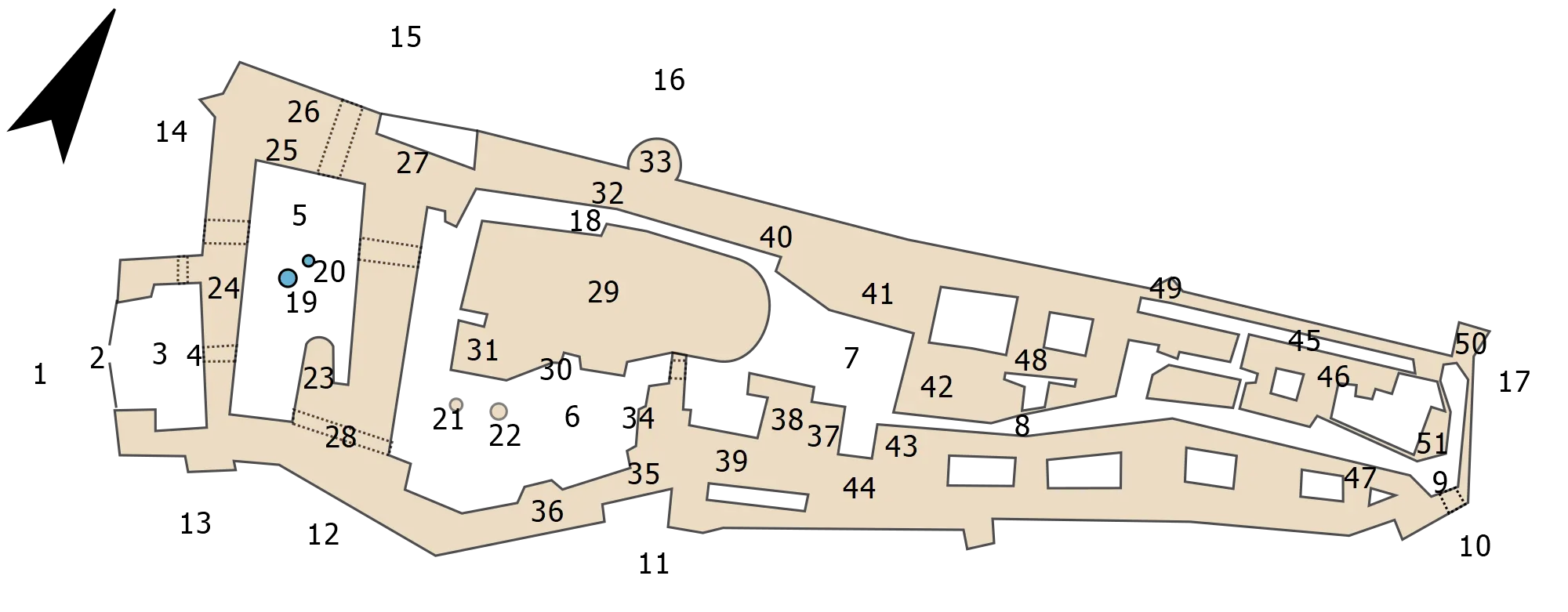 Kde tento hrad nejdete?