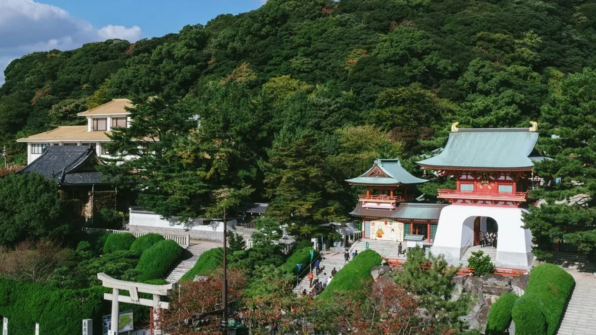 Japonsko pohled na krajinu