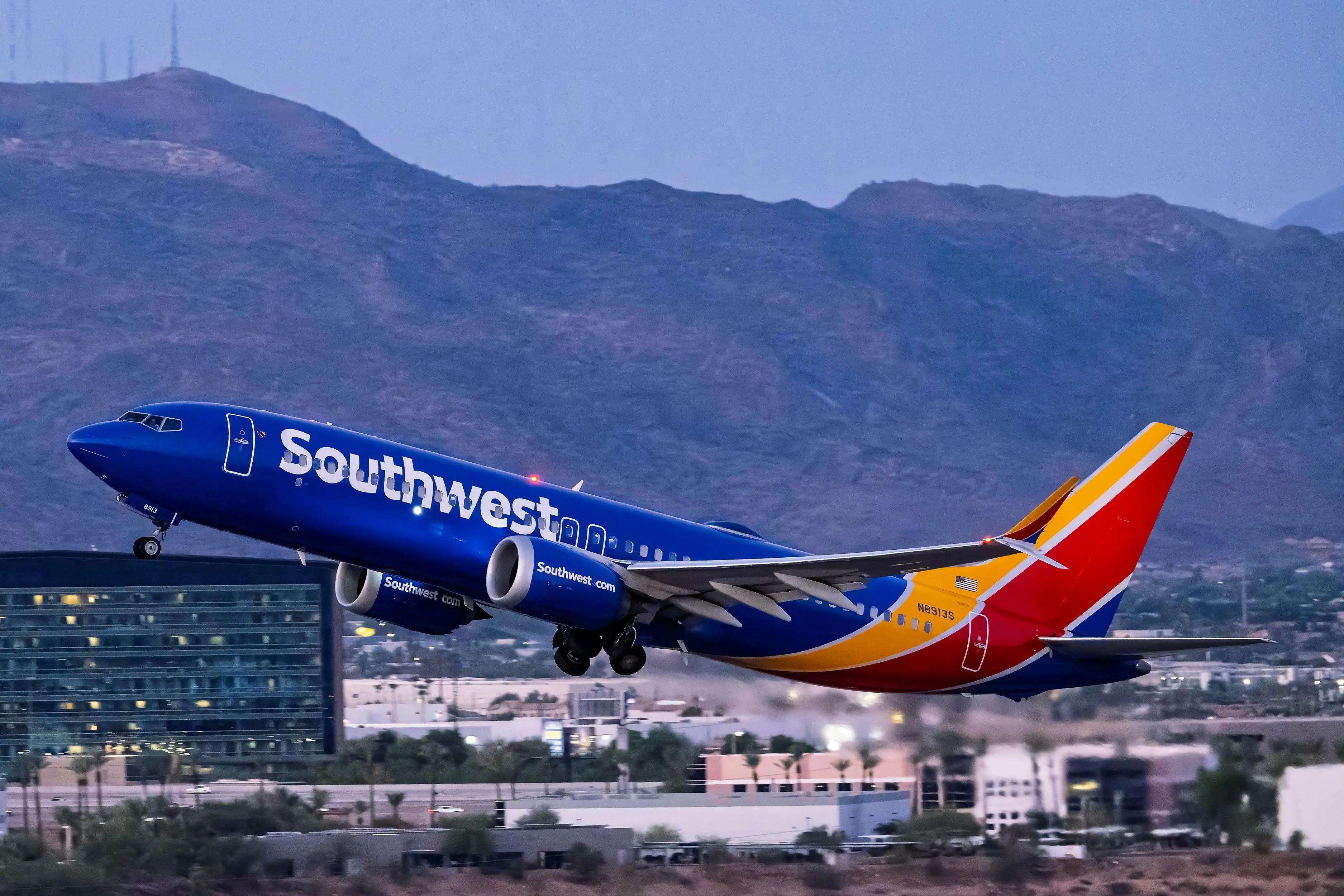 Letadlo společnosti Souhwest