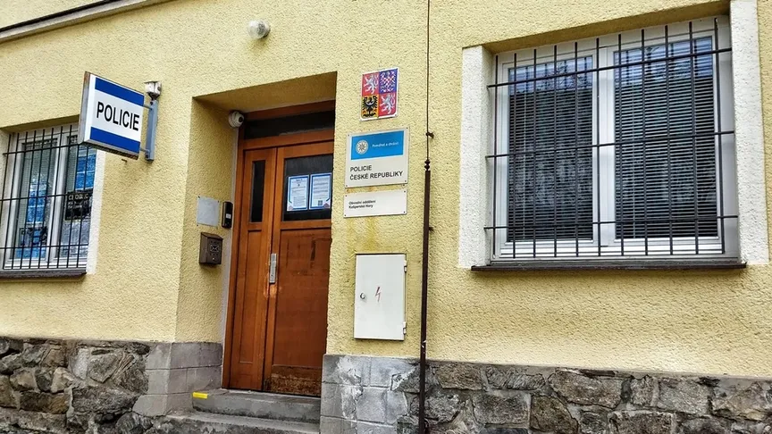 Policejní stanice Kašperské Hory.