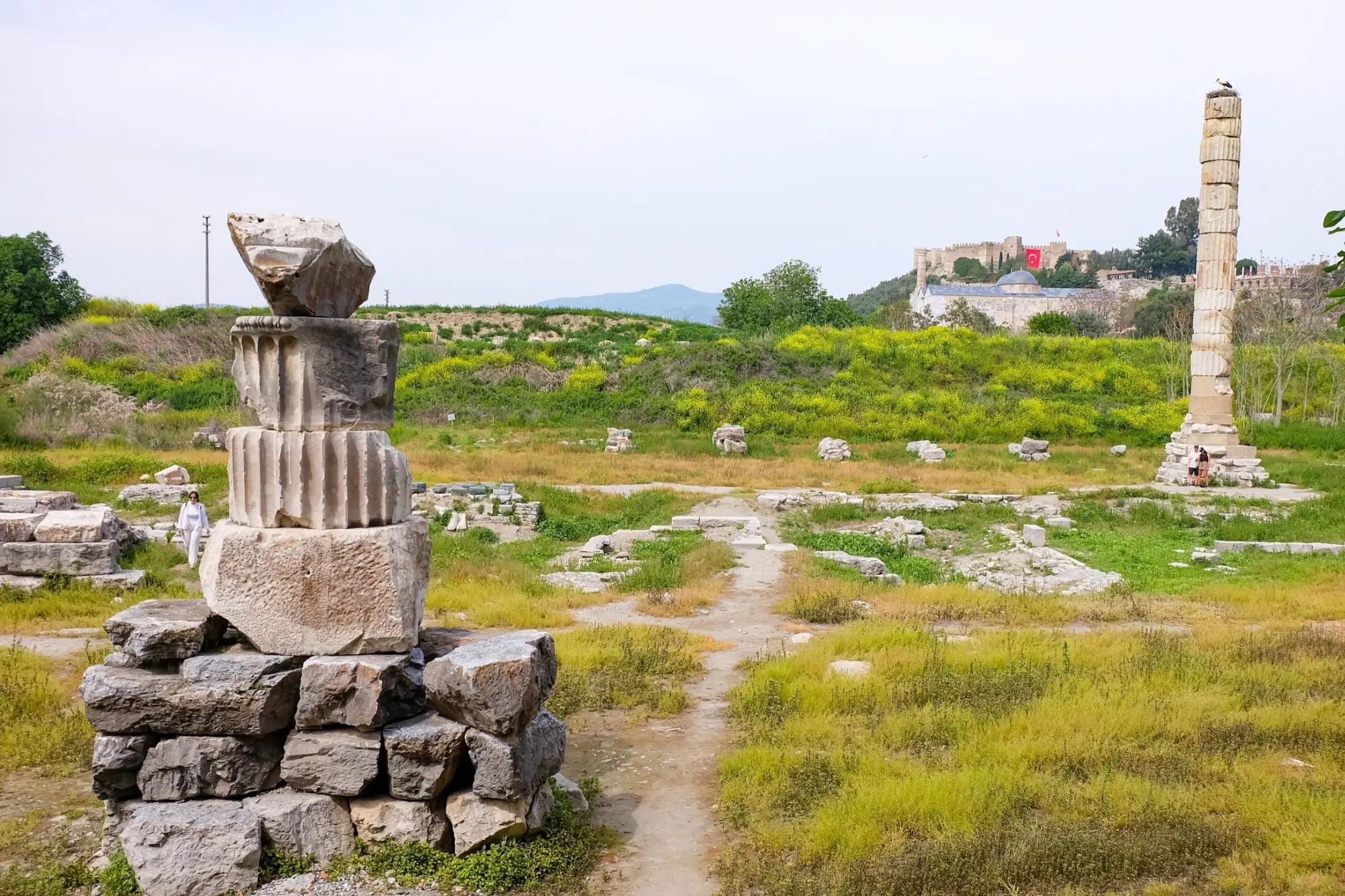 Pozůstatky Artemidina chrámu