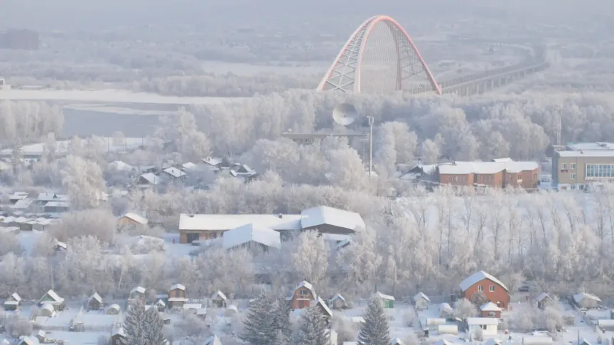 Zasněžená krajina