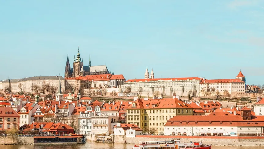 Pohled na Pražský hrad
