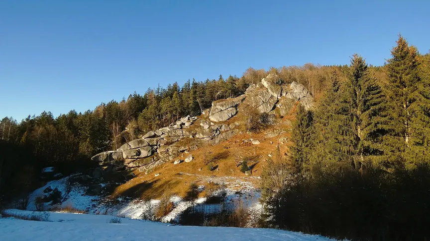 Pulčínské skály jsou krásné místo na Moravě.