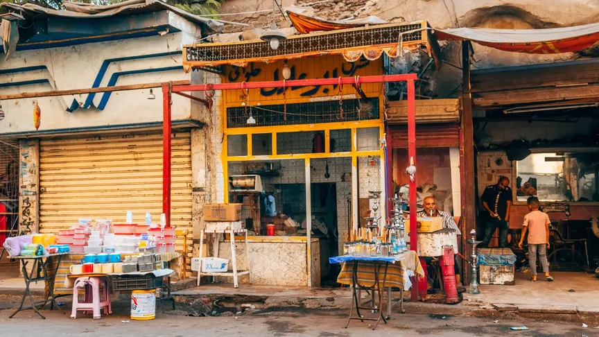 Špinavé ulice Egypta.