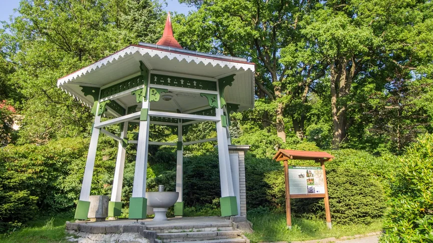 Tento pramen je zdarma a léčivý.