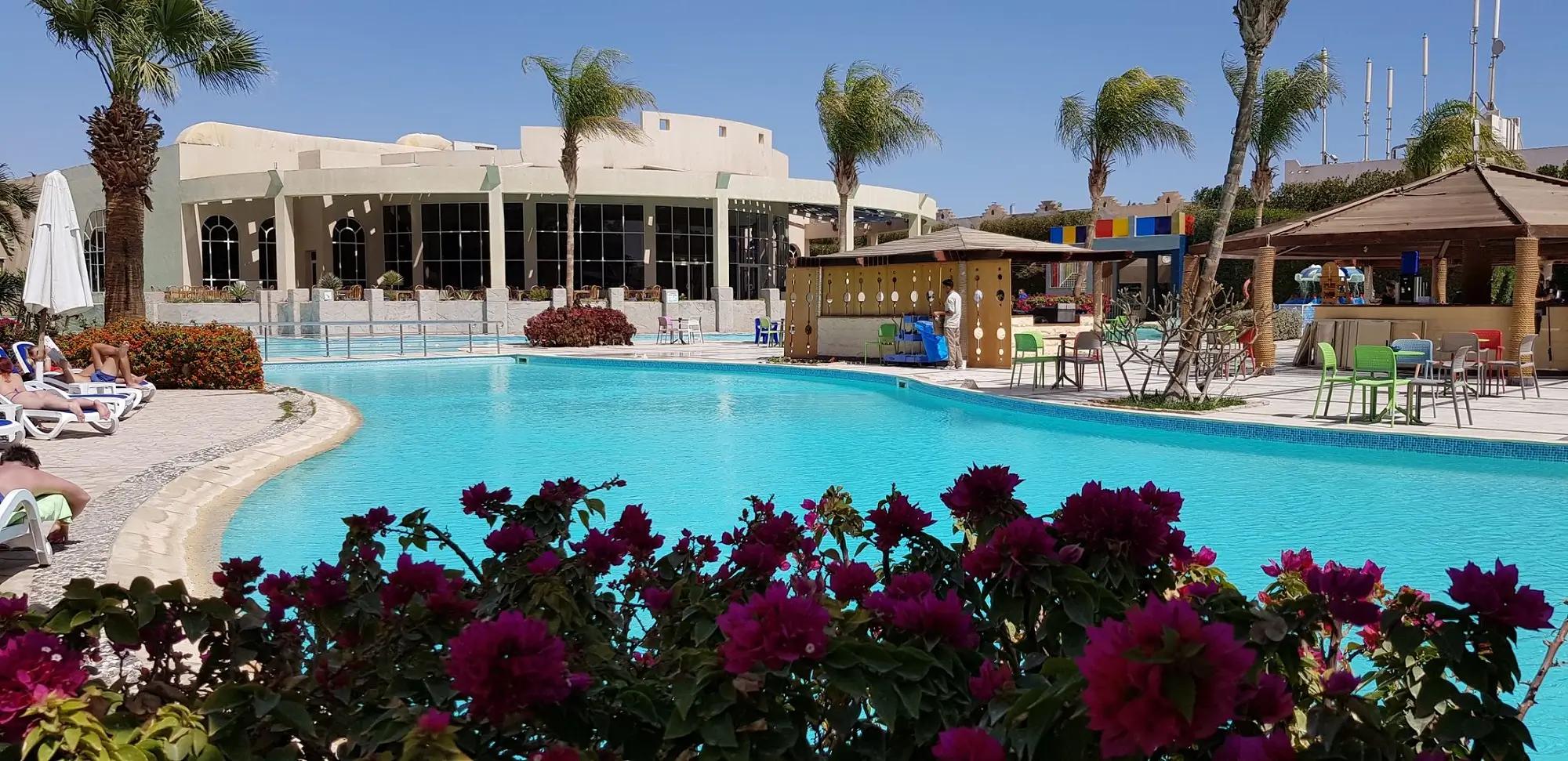 Hotelový areál v Hughardě 