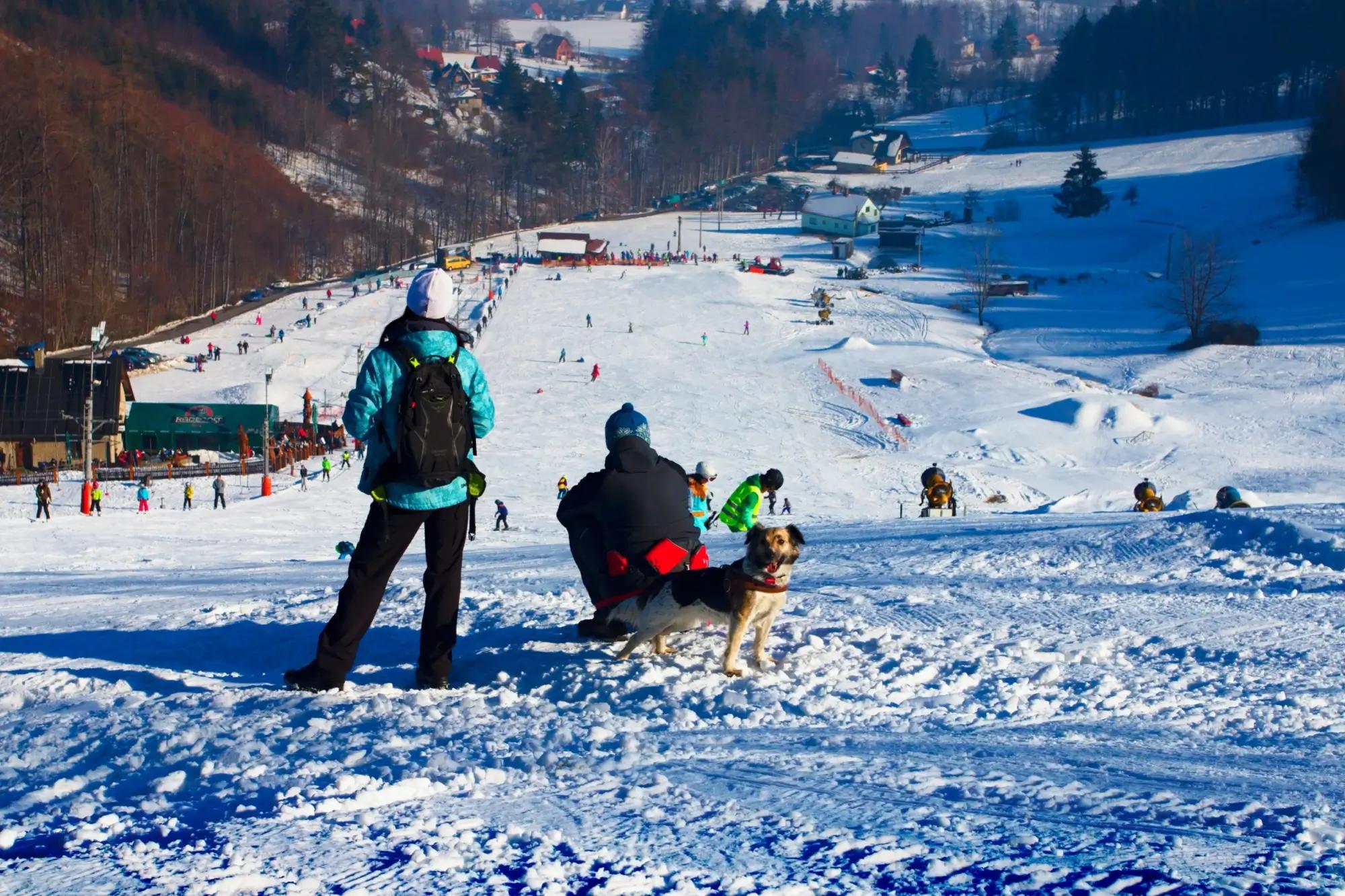 Sjezdovka v Čeladné