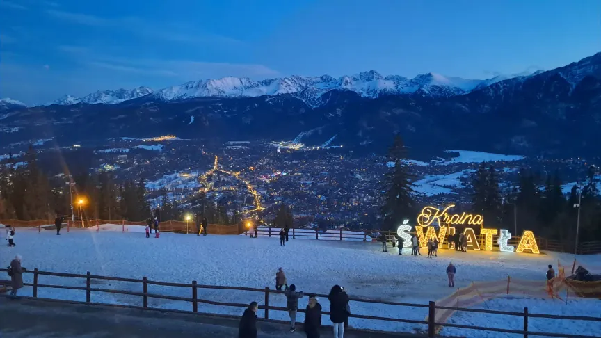 Zakopane večer