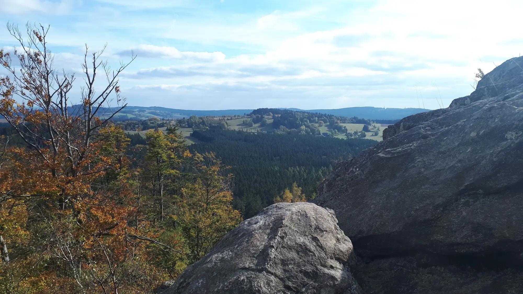 Malínská skála, Vysočina