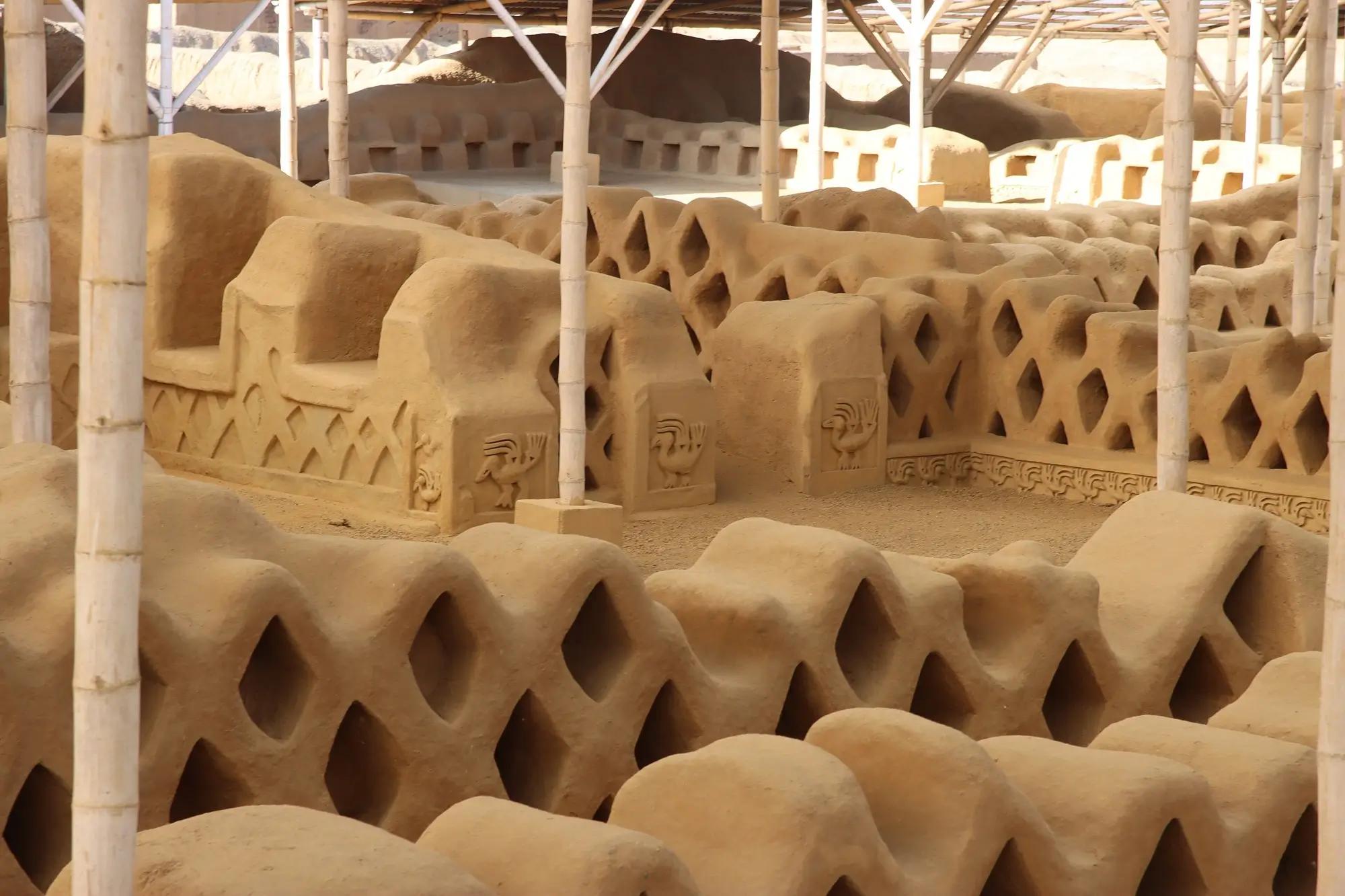 Pozůstatky místního chrámu jsou velmi zachovalé