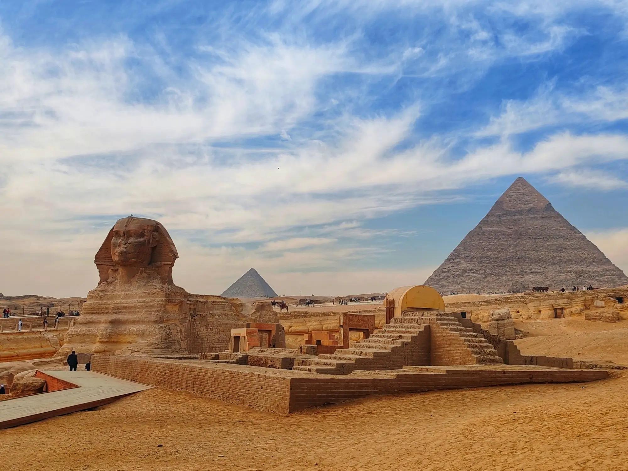 Komplex pyramid v Egyptě