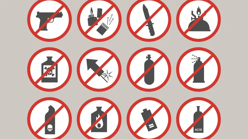 Jaké předměty nesmí do letadla? Letecké společnosti vydaly nová pravidla