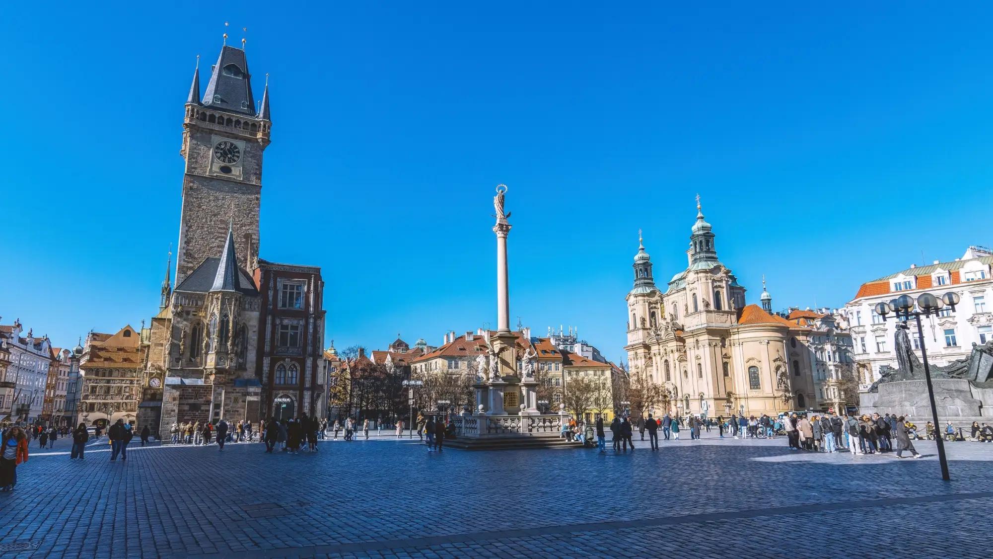 Pohled na Staroměstské náměstí