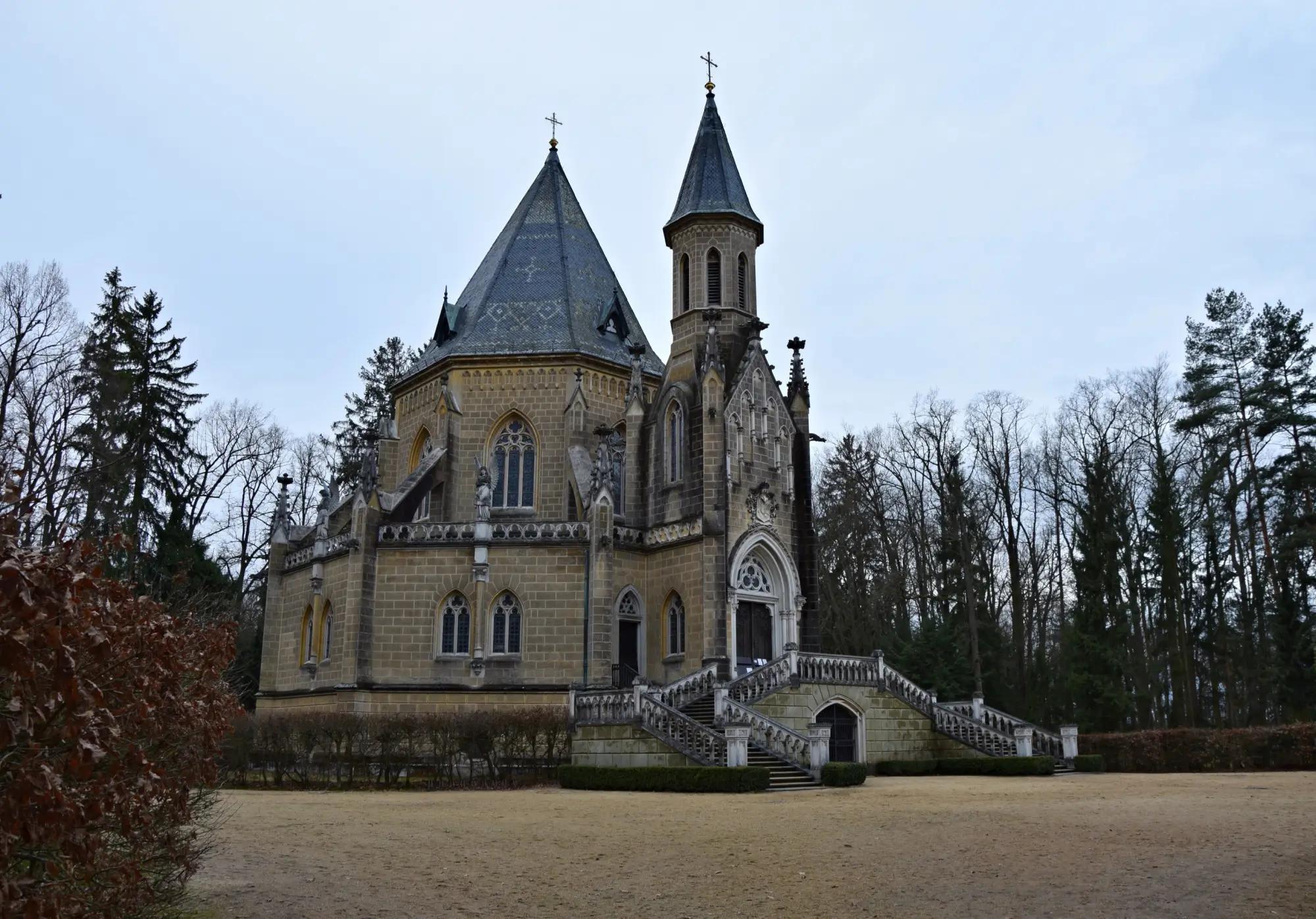 Schwanzerberská kaple je nádherná. 