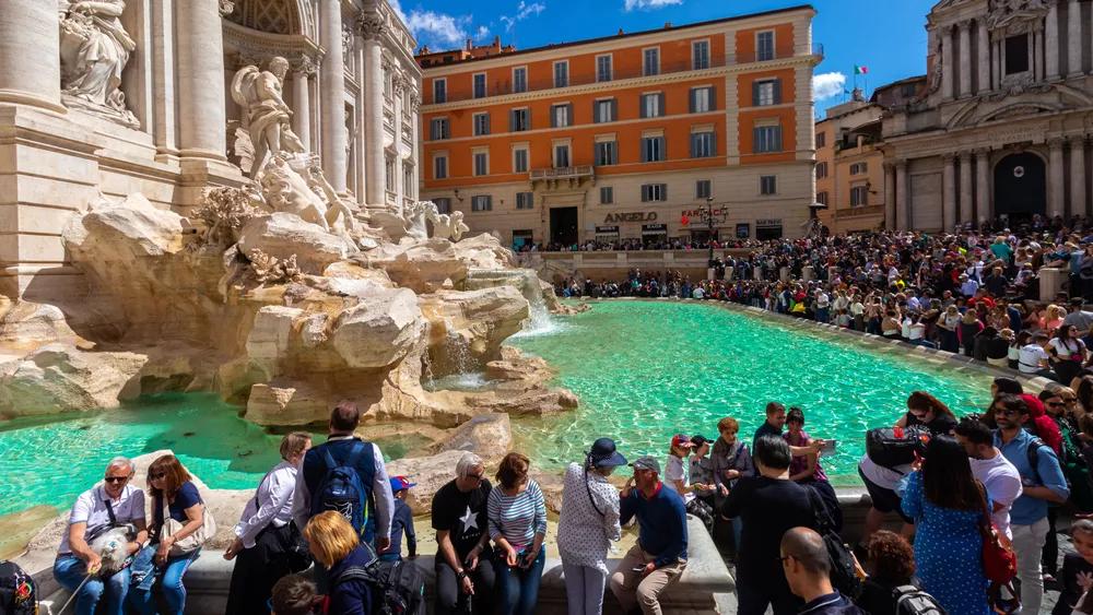 fontána di Trevi