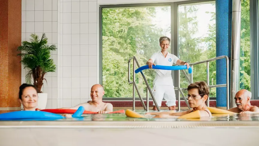 Lázně, které vás postaví na nohy.