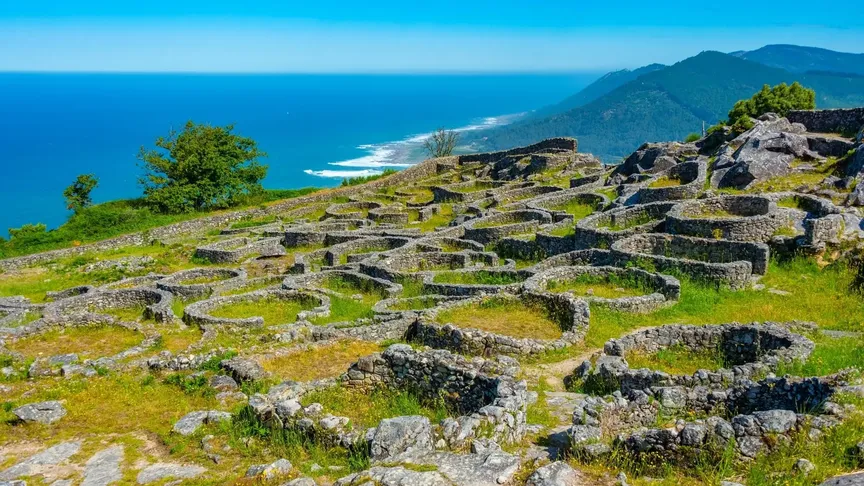 keltské oppidum castro de santa trega