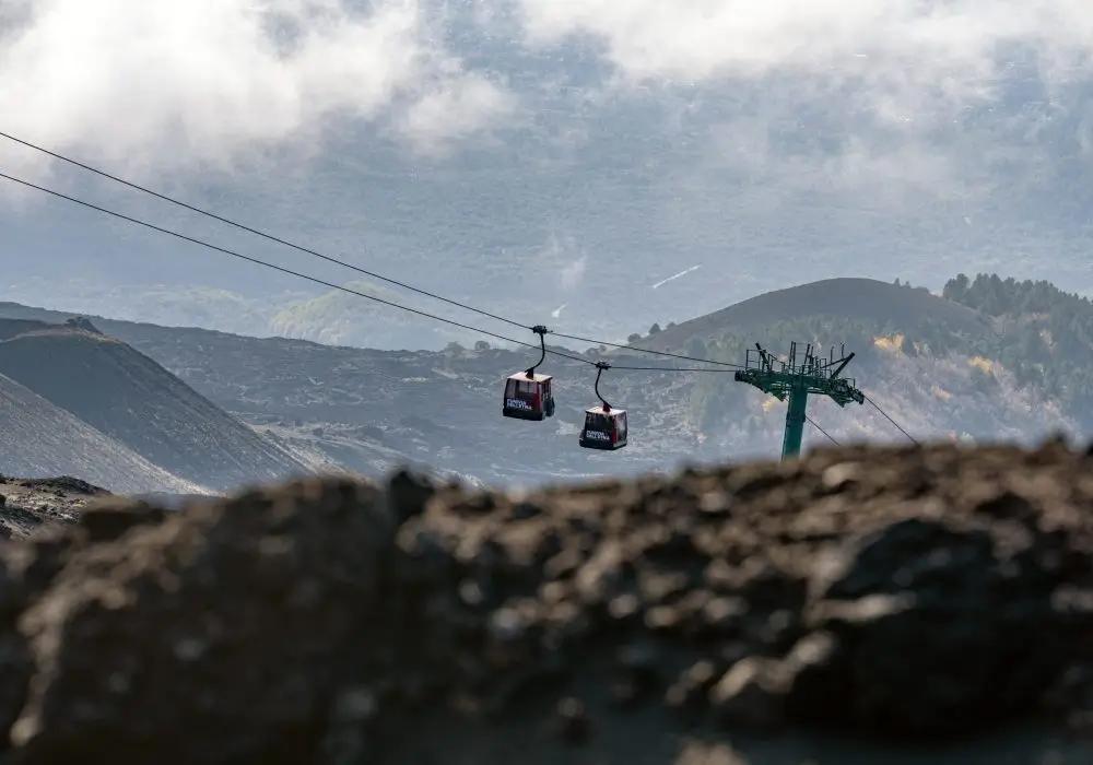 lanovka na Etnu