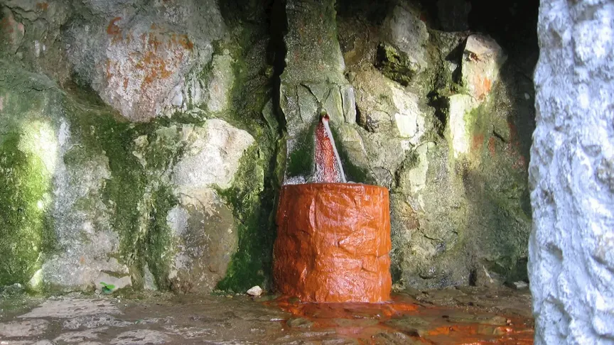 Ottův pramen v lázních Kyselka