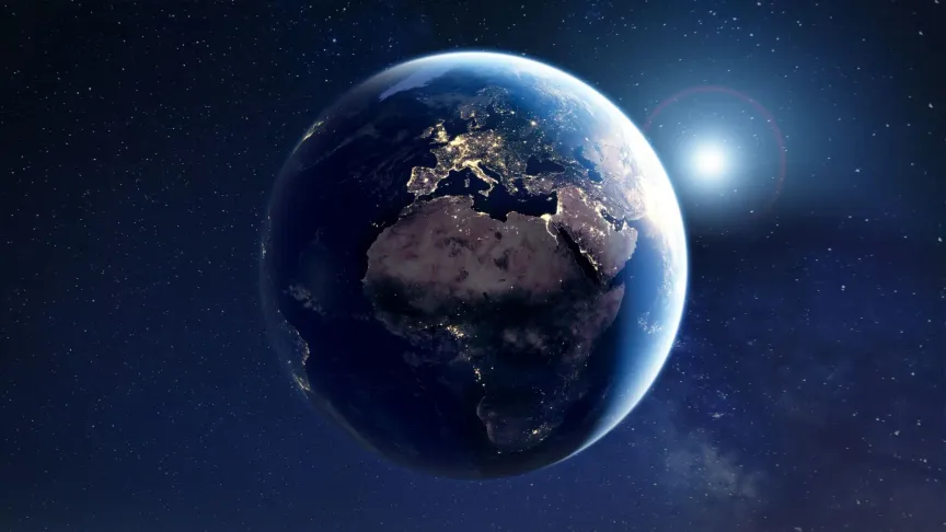 Afrika je ve skutečnosti druhým největším kontinentem. / Zdroj: Shutterstock