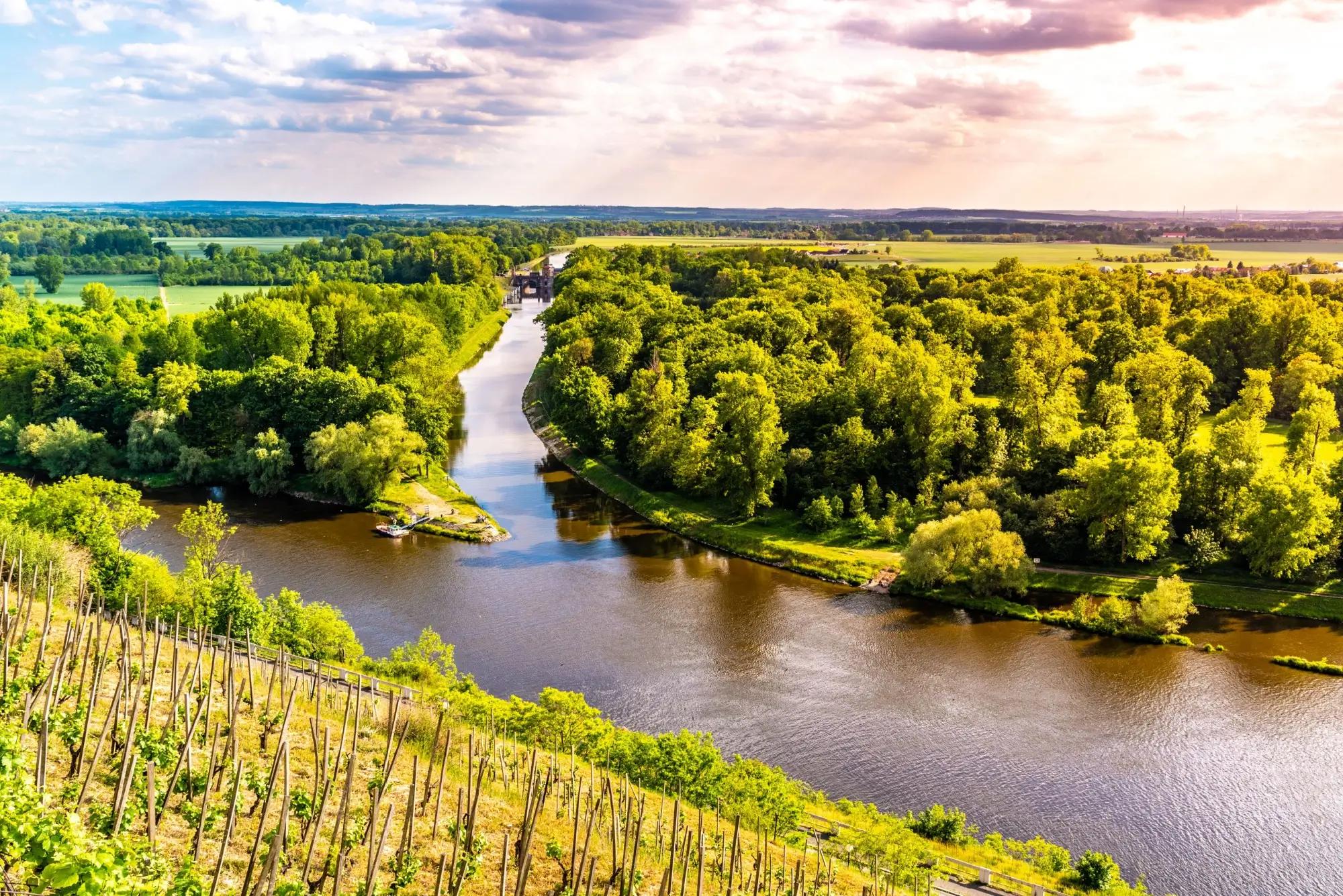 Soutok Vltavy a Labe