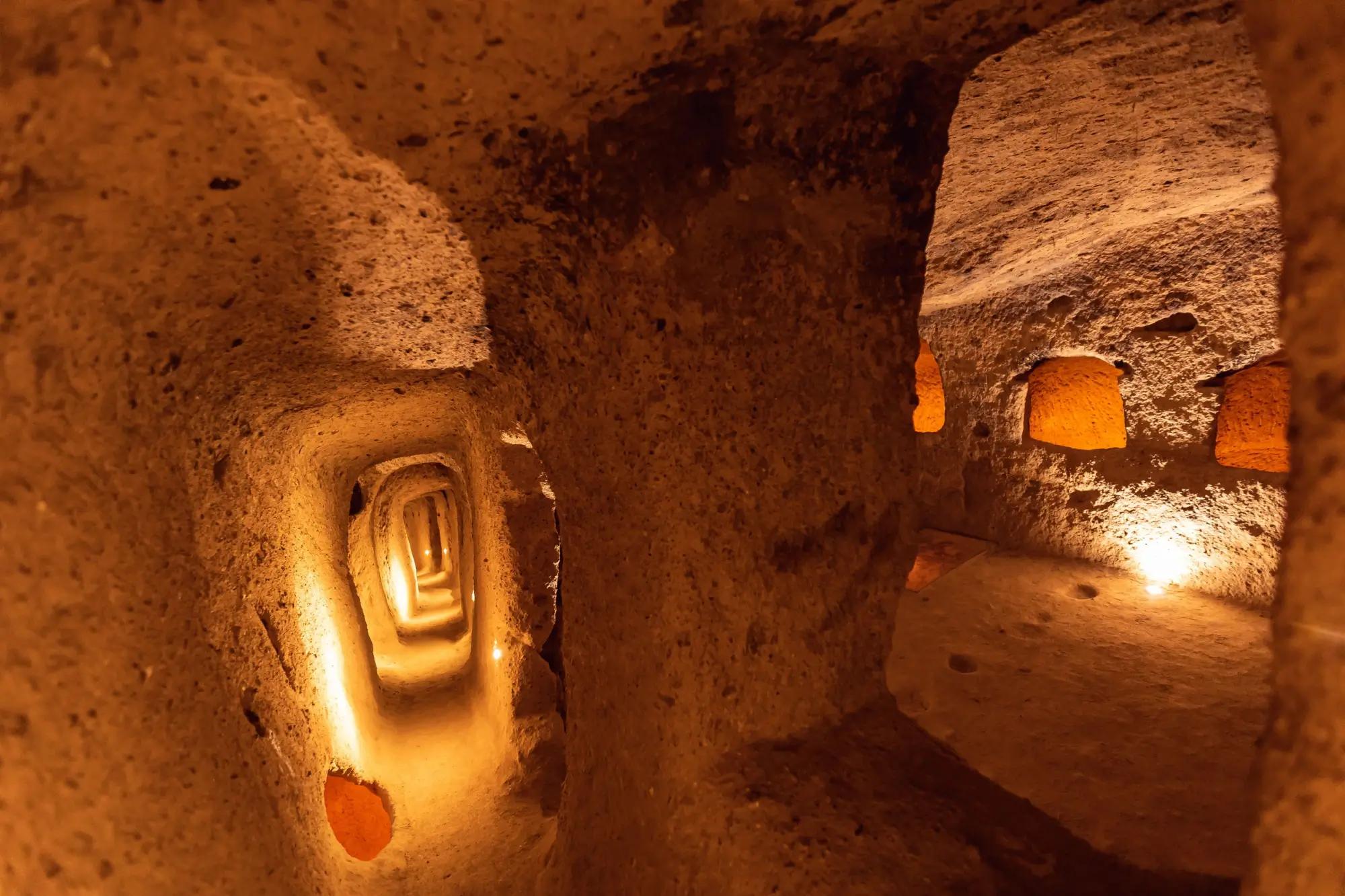 Fascinující podzemní město.