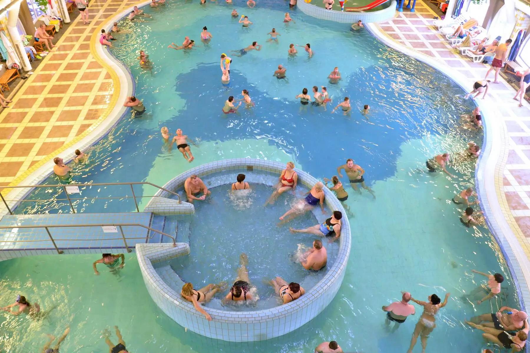 Interiér komplexu Thermal Corvinus