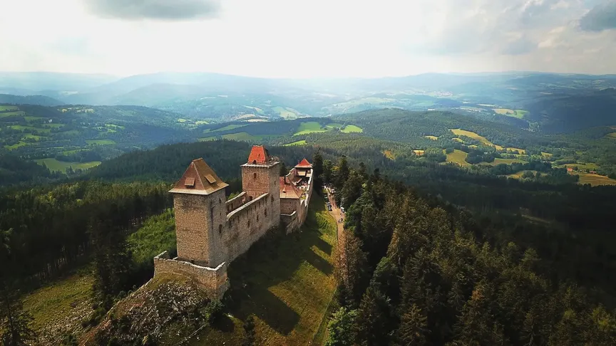 Hrad z pohádky Anděl Páně