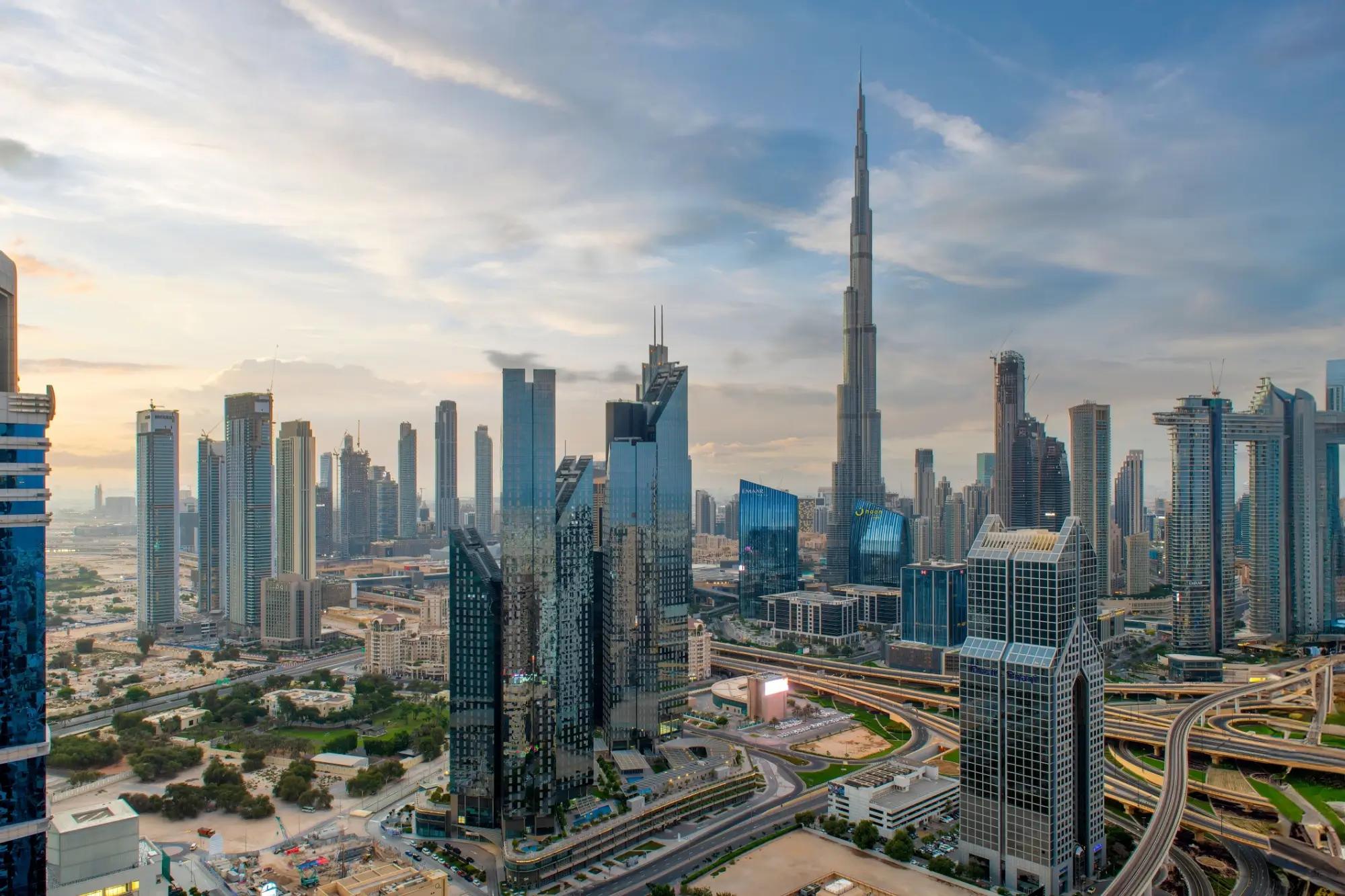 Dubaj panorama