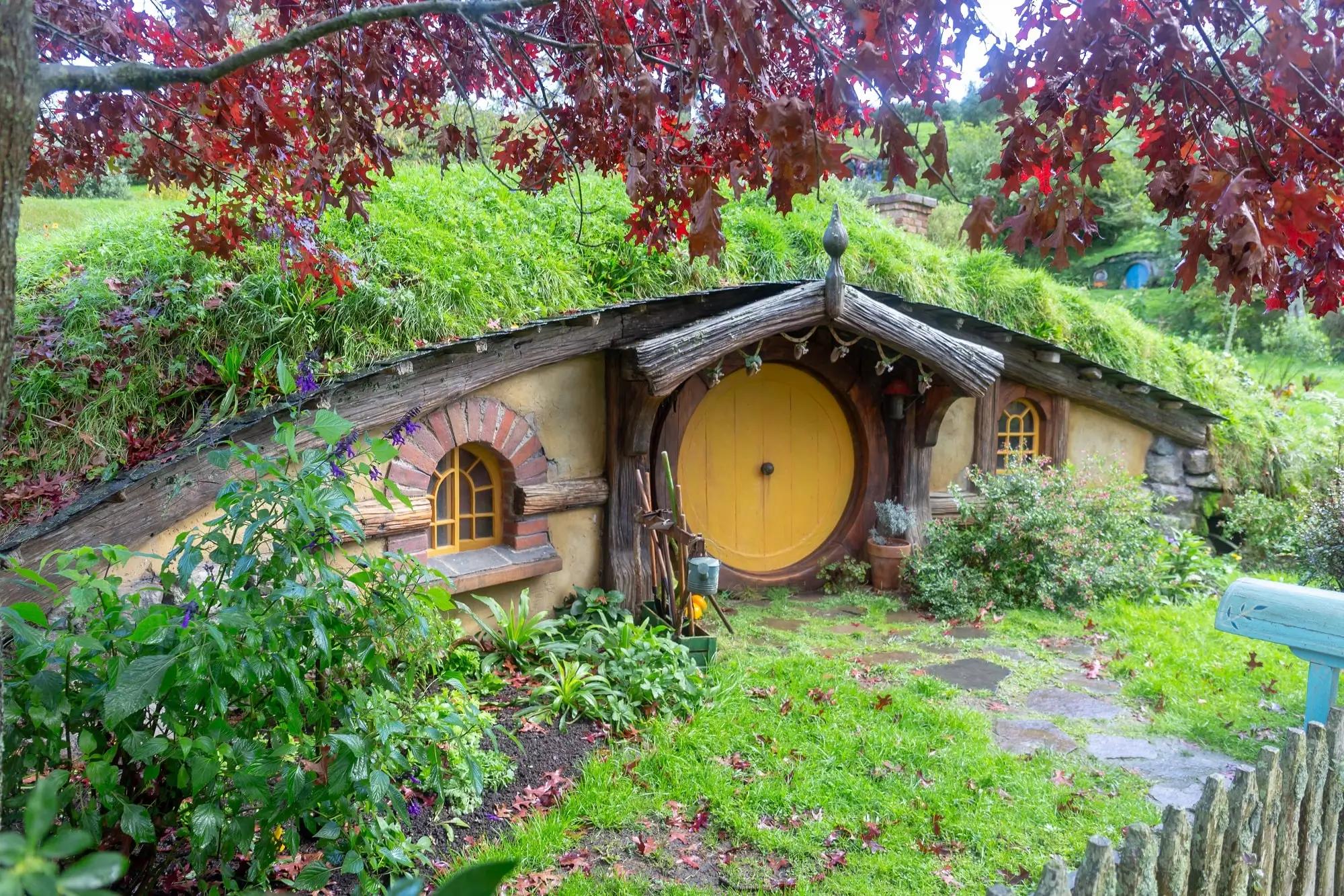 hobití domečky nový zéland