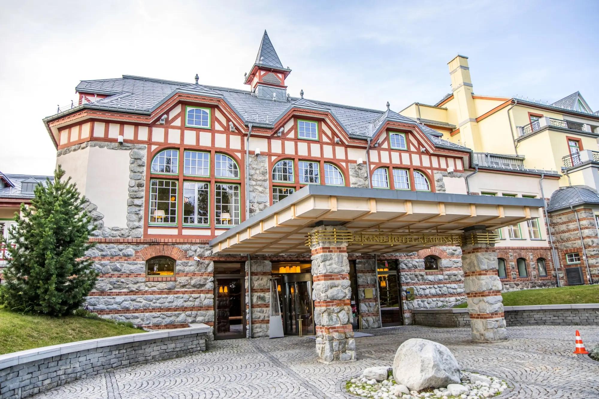 Hotel Kempinski ve Vysokých Tatrách na Slovensku.
