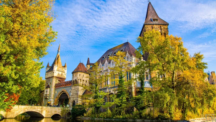 Budapešť podzim