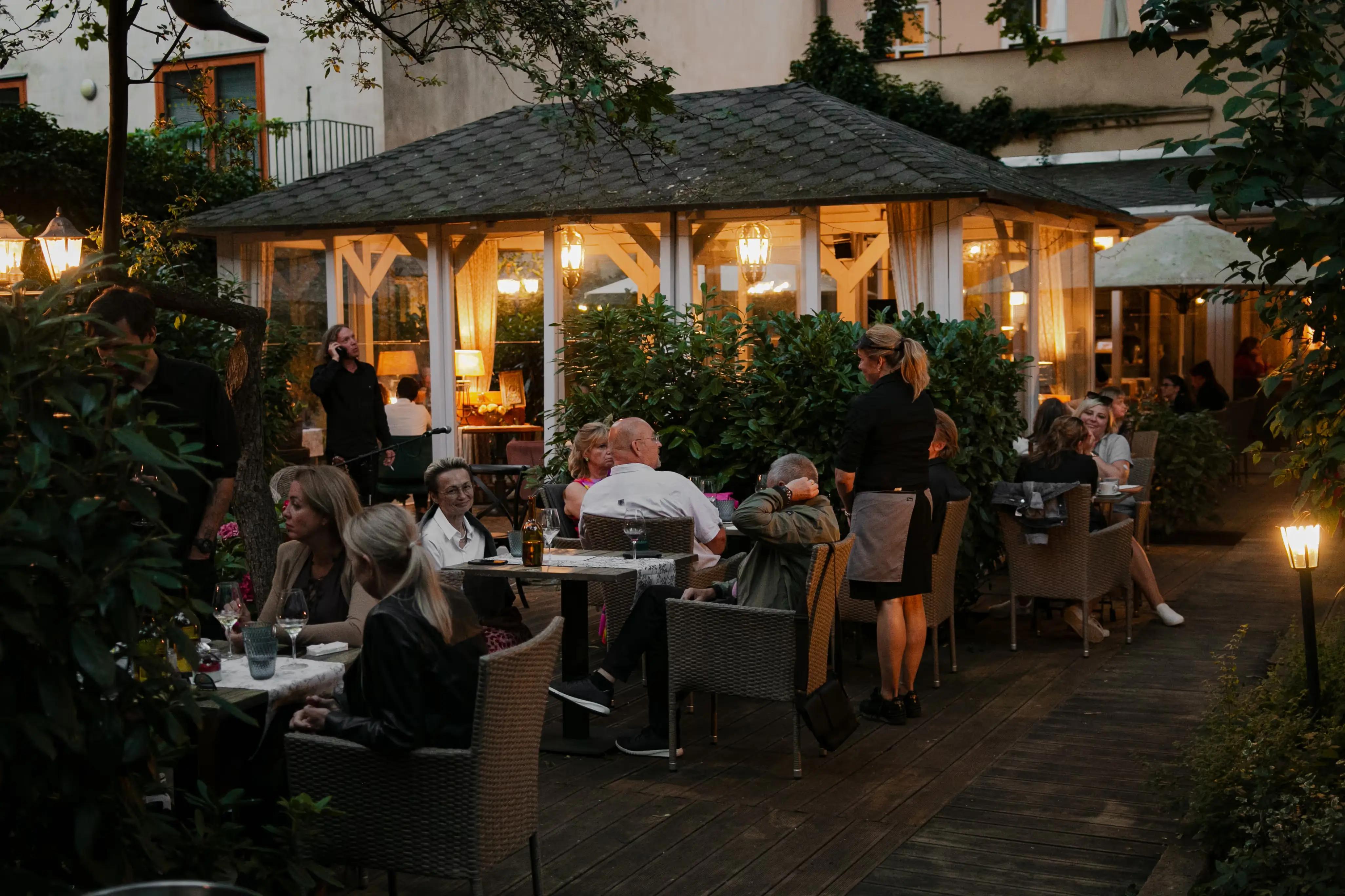 Zahrádka restaurace Garden's