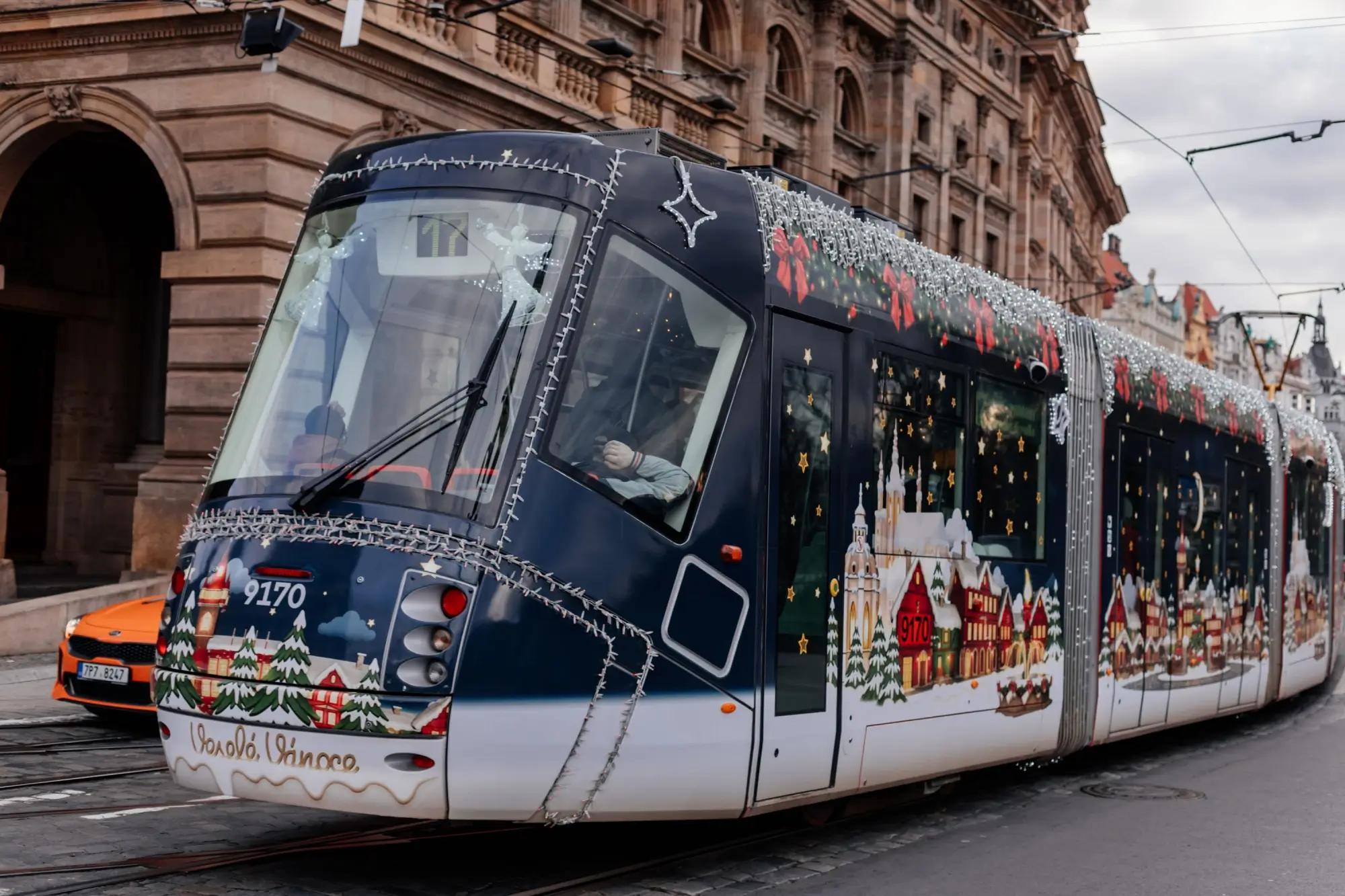 Vánoční tramvaj Hlavního města Prahy