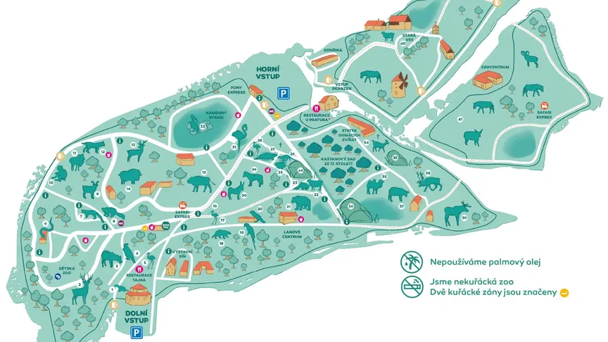 Zoopark Nejkrásnější zoopark v Evropě najdete v Česku. Právě v zimě je úplně ...