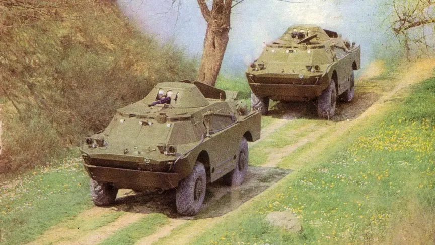 Polská verze vozidla BRDM-2 / Zdroj: Creative Commons / Public Domain / J. Magnuski