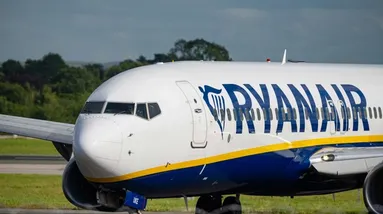 Letadlo společnosti Ryanair