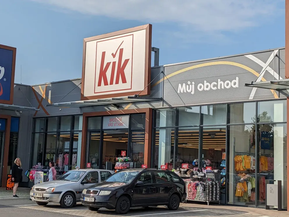 prodejna KiK