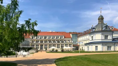 Centrum lázní Turčianské Teplice