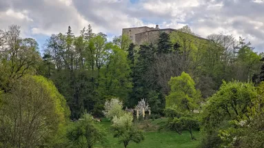 Sirné prameny leží nedaleko hradu Buchlov.