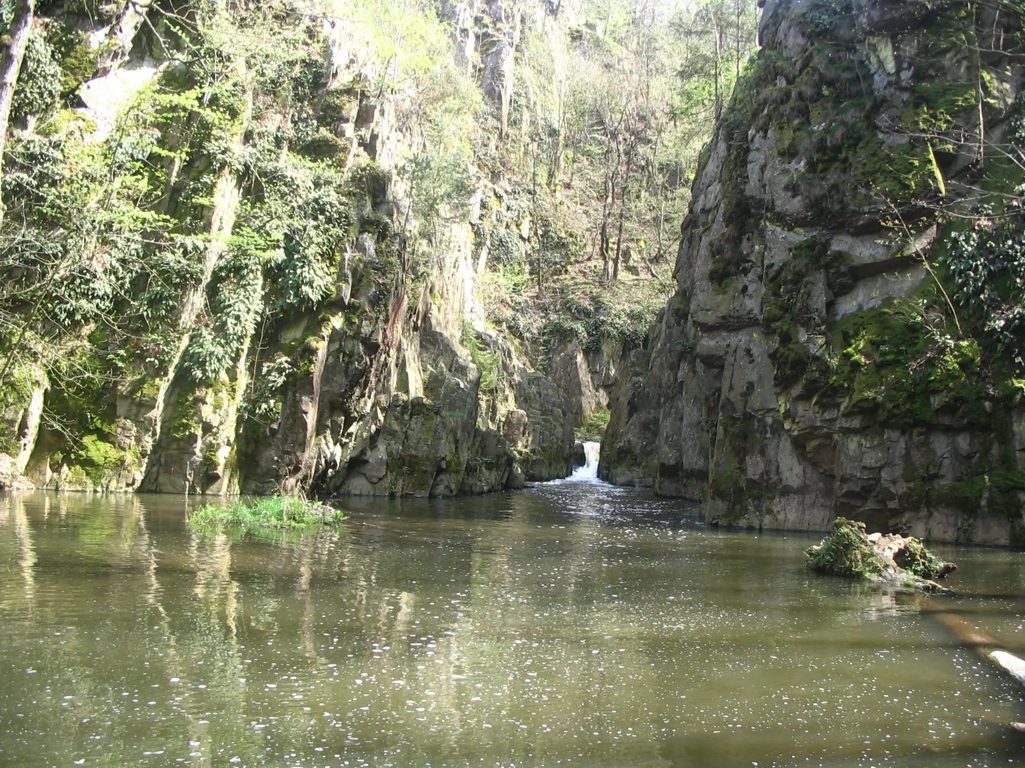 Horní jezírko je jak z jiného světa