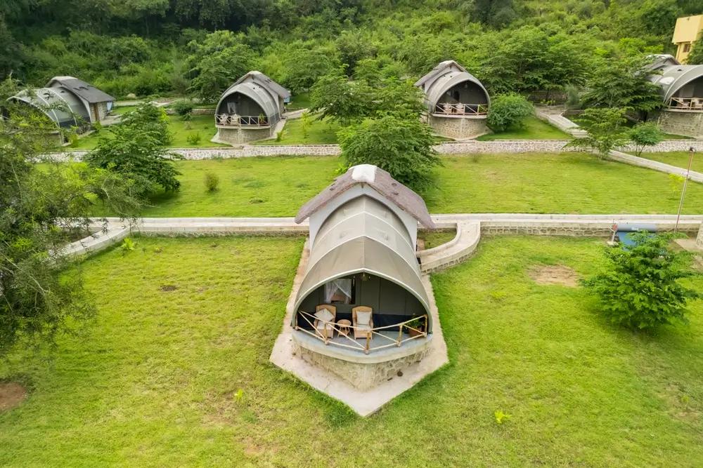 Luxusní safari tábor v Keni