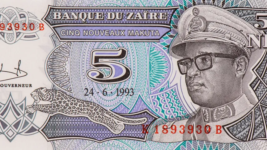 Bankovka Zair