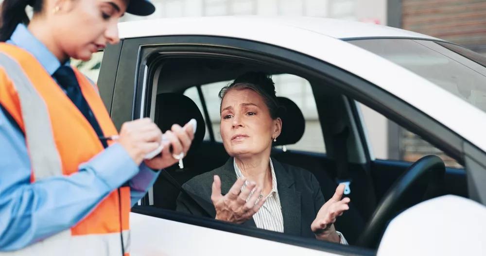 žena dostala pokutu