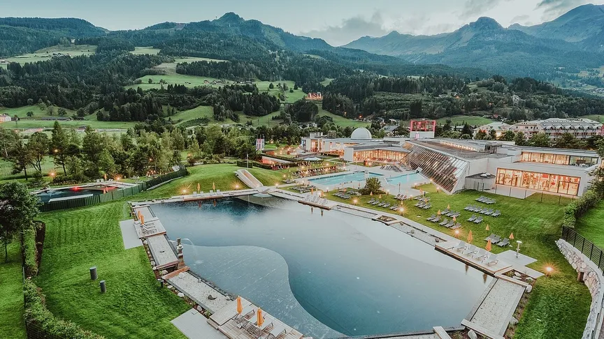 Levné rakouské lázně za pár korun.