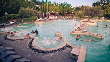 Nádherné italské lázně, které musíte vidět.